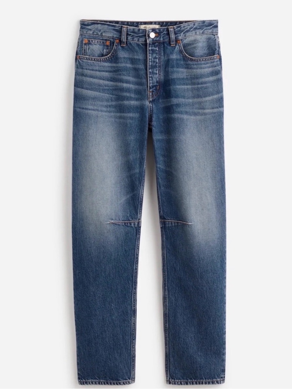 Madewell The Darted Barrel-Leg Jean •size 32